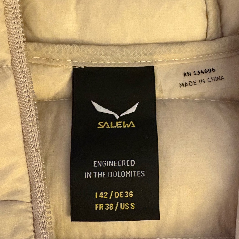 Salewa Oatmeal Down and Knit Hybrid Jacket - Picture 3 of 6